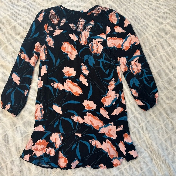 Maeve by Anthropologie Ragonda Tunic Floral Long Sleeve Dress. Size 4 - Picture 13 of 14